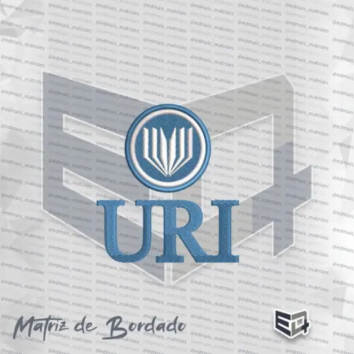 Matriz de Bordado Uri Universidade Regional Integrada