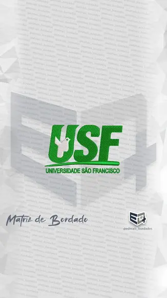 Matriz de Bordado Usf Universidade São Francisco
