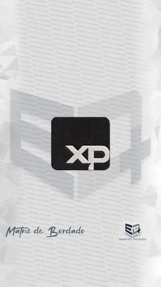 Matriz de Bordado Xp Investimentos Logo