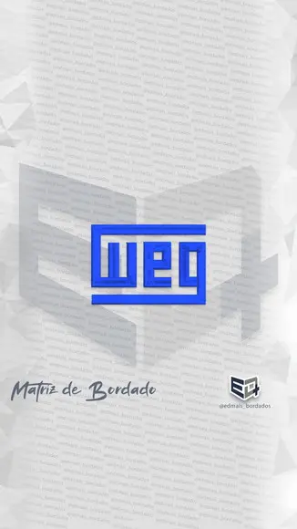 Matriz de Bordado Weg Logo