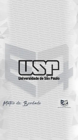 Matriz de Bordado Usp Universidade de São Paulo
