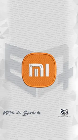 Matriz de Bordado Xiaomi Mi Logo