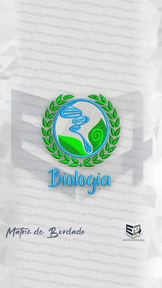 Matriz Patch Biologia Logo Jaleco