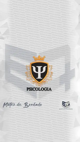 Matriz Psicologia Emblema Simbolo 4