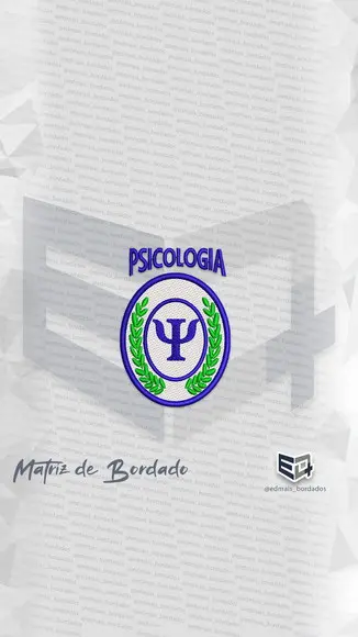 Matriz Psicologia Emblema Simbolo 5