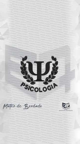 Matriz Psicologia Emblema Simbolo 6
