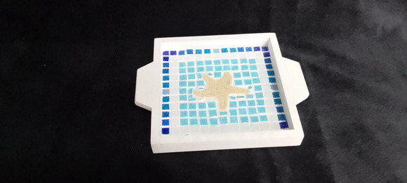 Bandeja Estrela Mosaico N° 958