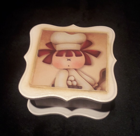 Caixa de Chá Cozinheira N° 856