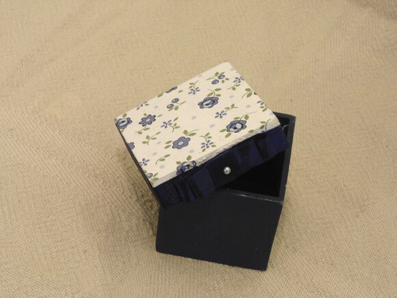 Caixa de flor azul N° 44