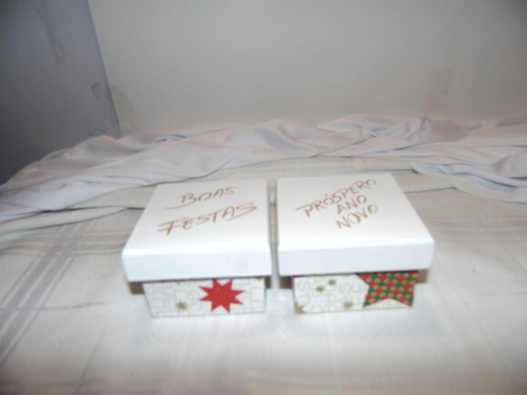 Caixa de Natal para 1 Bombom N° 604