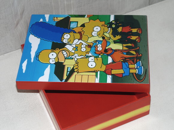 Caixa dos Simpsons N° 836