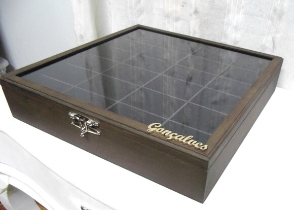 Caixa Grande Rustica para 20 Relógios N°840