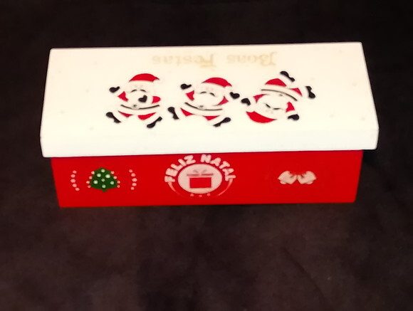 Caixa para Vinho de Natal N° 818-4