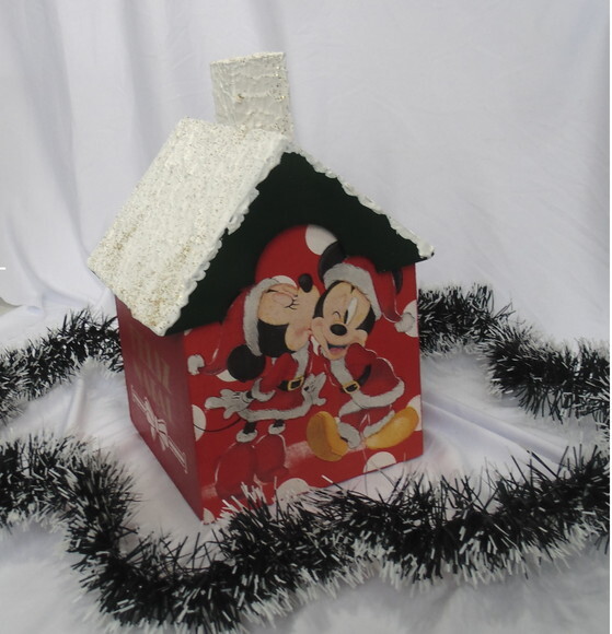 casinha de panetone 80g - Minnei e Mickey - N° 776