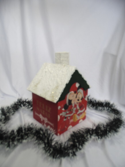casinha de panetone 80g - Minnei e Mickey - N° 776