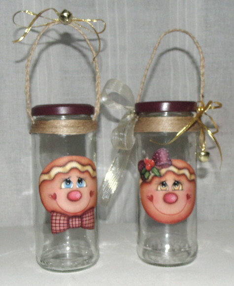 Cesta de Vidro de Bolachinha de Natal N° 688