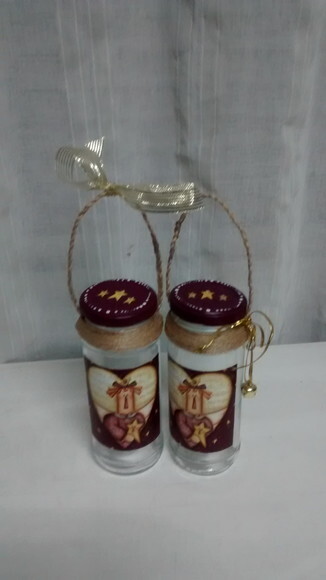 Cesta de Vidro Menina com Estrela N° 690