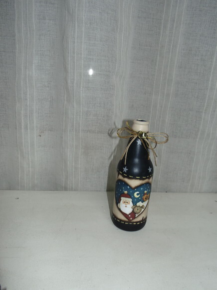 Conjunto de Lata e Garrafa do Papai Noel e a Ovelha N° 705
