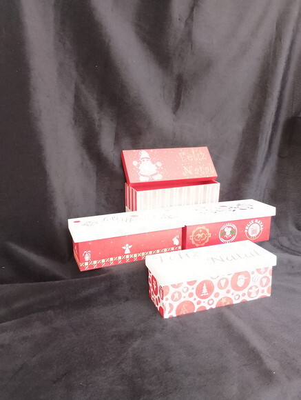 Kit de Caixas para Vinho de Natal N° 818