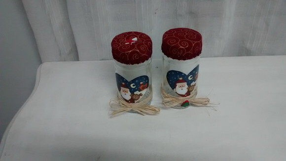 Kit Vidro Papai Noel e a Ovelha N° 697