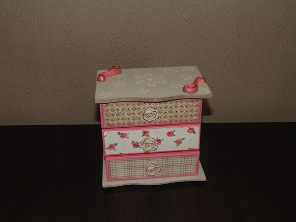 Mini Cômoda de 3 Gavetas N° 103
