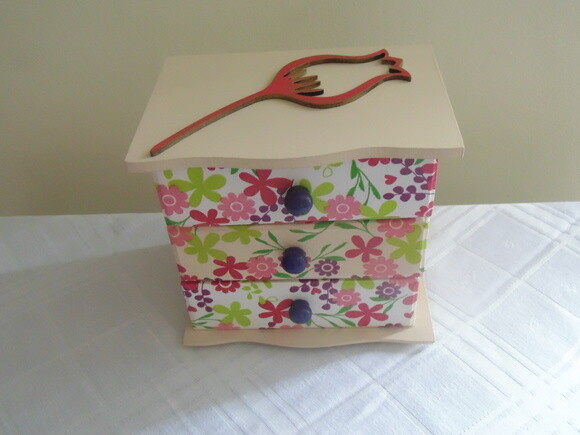 Mini Cômoda de 3 Gavetas N° 131