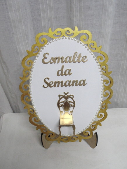 Placa esmalte da semana N° 661