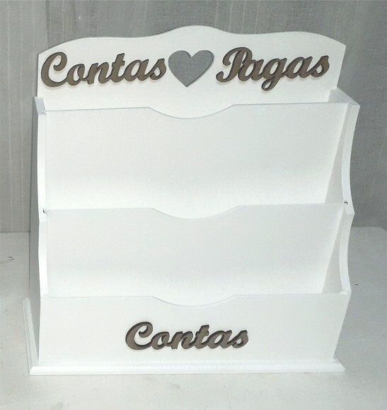 Porta Contas Branco N° 883