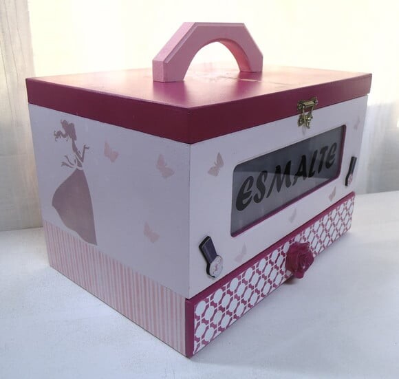 Porta Esmalte Rosa N° 622
