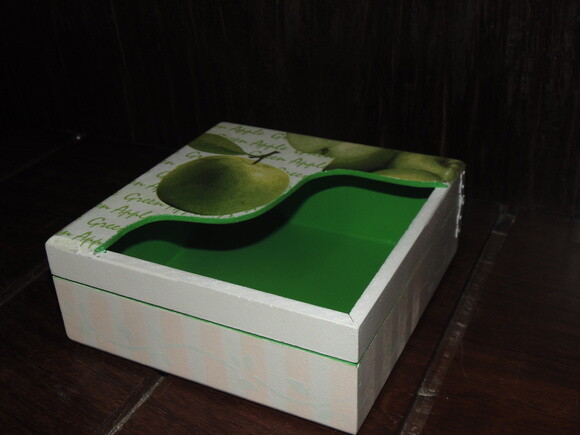 Porta Guardanapo maça verde N° 175