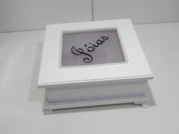 Porta Jóia branco N° 808