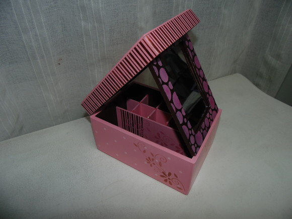 Porta Maquiagem Retrô Rosa N° 641