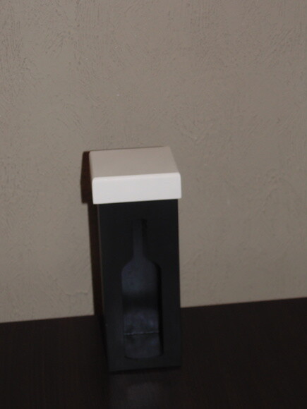 Porta vinho para meia garrafa