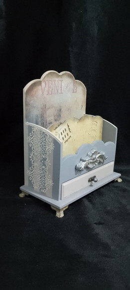 Portas Cartas de Mesa com Gaveta N° 972