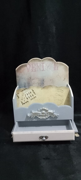 Portas Cartas de Mesa com Gaveta N° 972