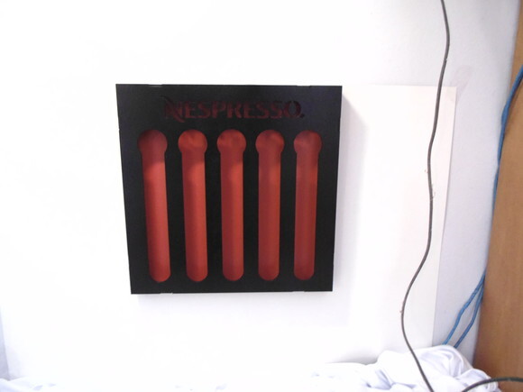 Suporte Nespresso de parede N° 593