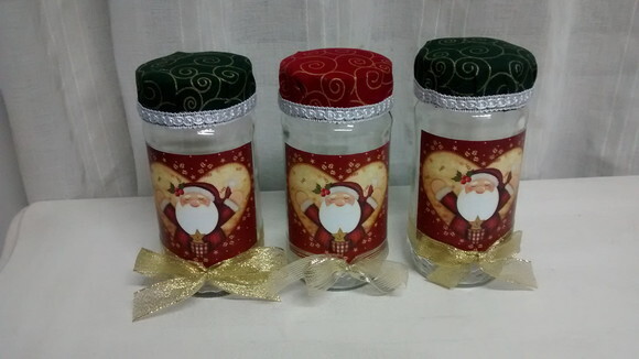 Trio de Vidro Papai Noel Zen N° 693