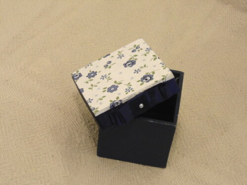 Caixa de flor azul N° 44