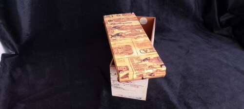 Caixa de Vinho Estilo Grécia Rústica N° 944