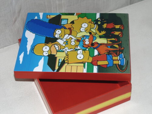 Caixa dos Simpsons N° 836
