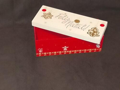 Caixa para Vinho de Natal N° 818-3