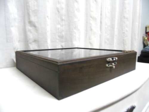 Caixa rustica para 15 relogios