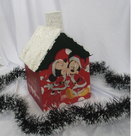 casinha de panetone 80g - Minnei e Mickey - N° 776