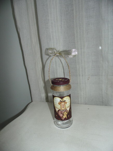 Cesta de Vidro Menina com Estrela N° 690