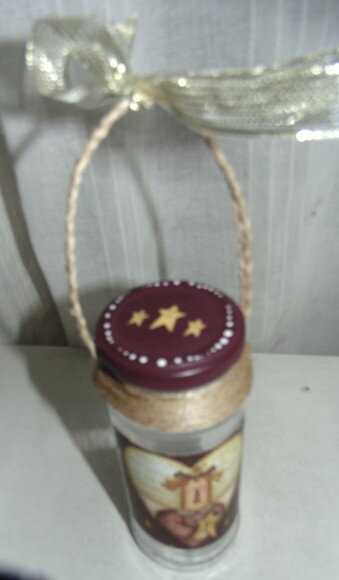 Cesta de Vidro Menina com Estrela N° 690