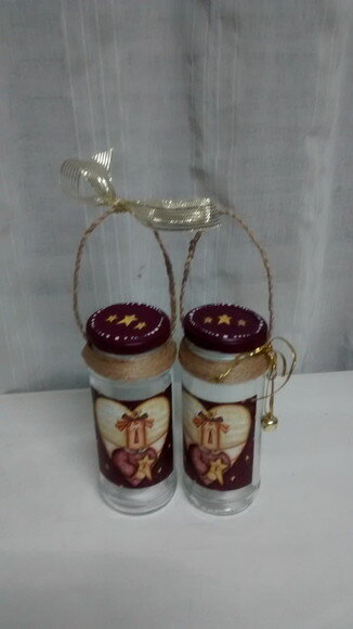 Cesta de Vidro Menina com Estrela N° 690