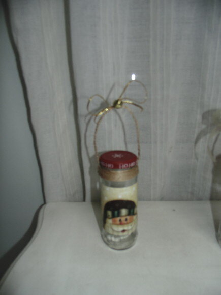 Cesta de Vidro Papai Noel N° 692