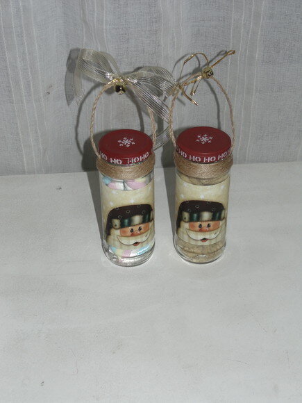 Cesta de Vidro Papai Noel N° 692