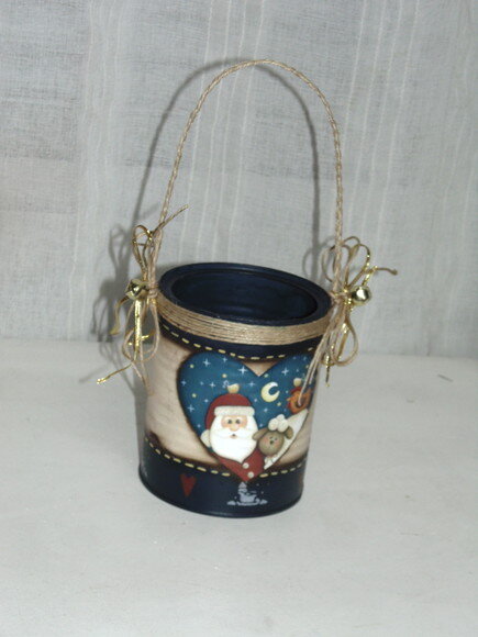 Conjunto de Lata e Garrafa do Papai Noel e a Ovelha N° 705