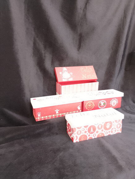 Kit de Caixas para Vinho de Natal N° 818
